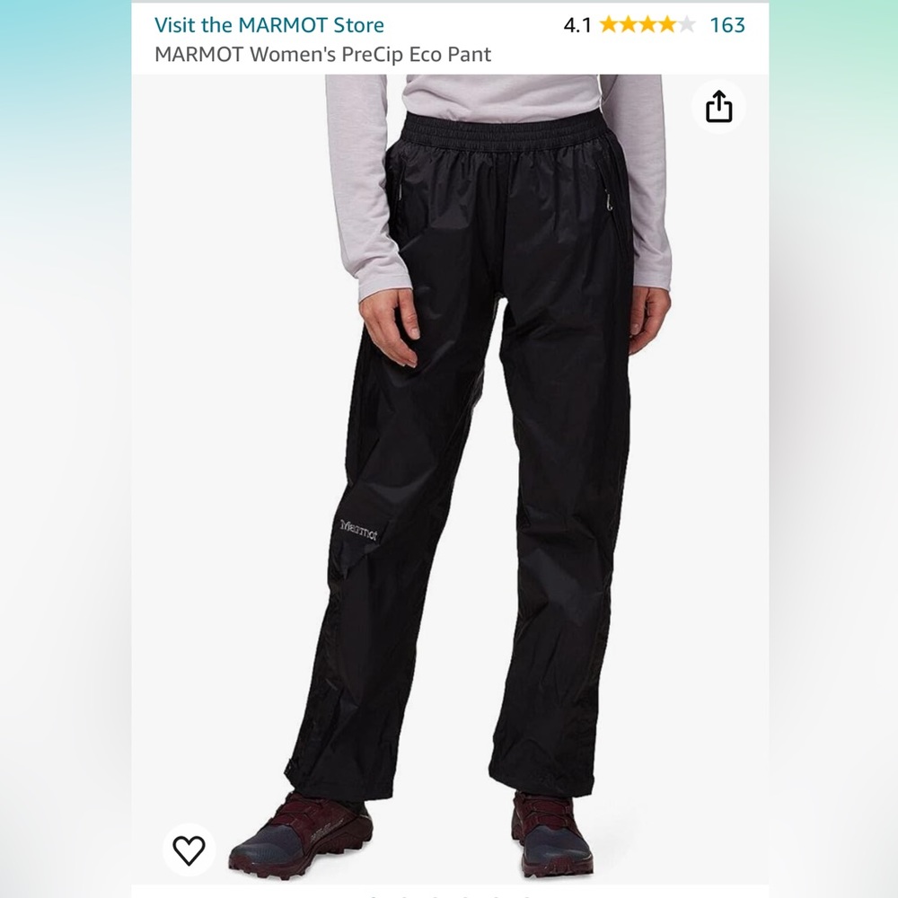 Marmot rain pants
